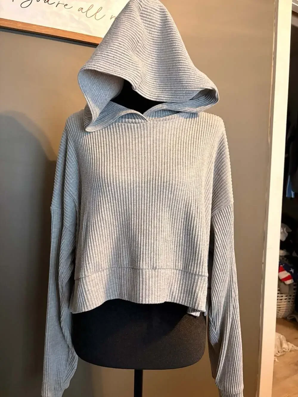 ALO Muse Hoodie - Athletic Heather Grey